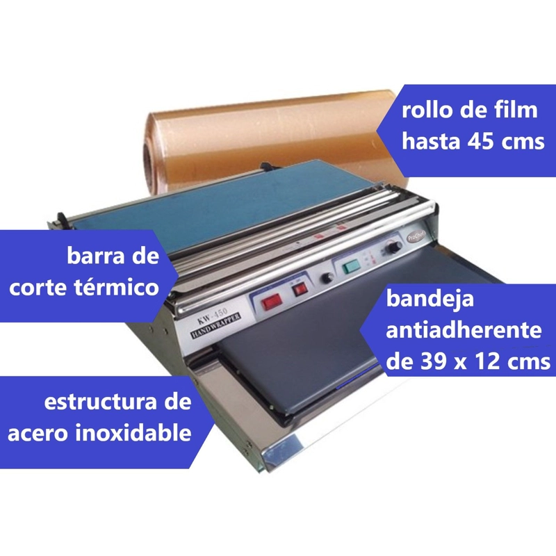 ENVASADORA PROCHEF TERMOSELLADORA MANUAL DE ROLLO - 4
