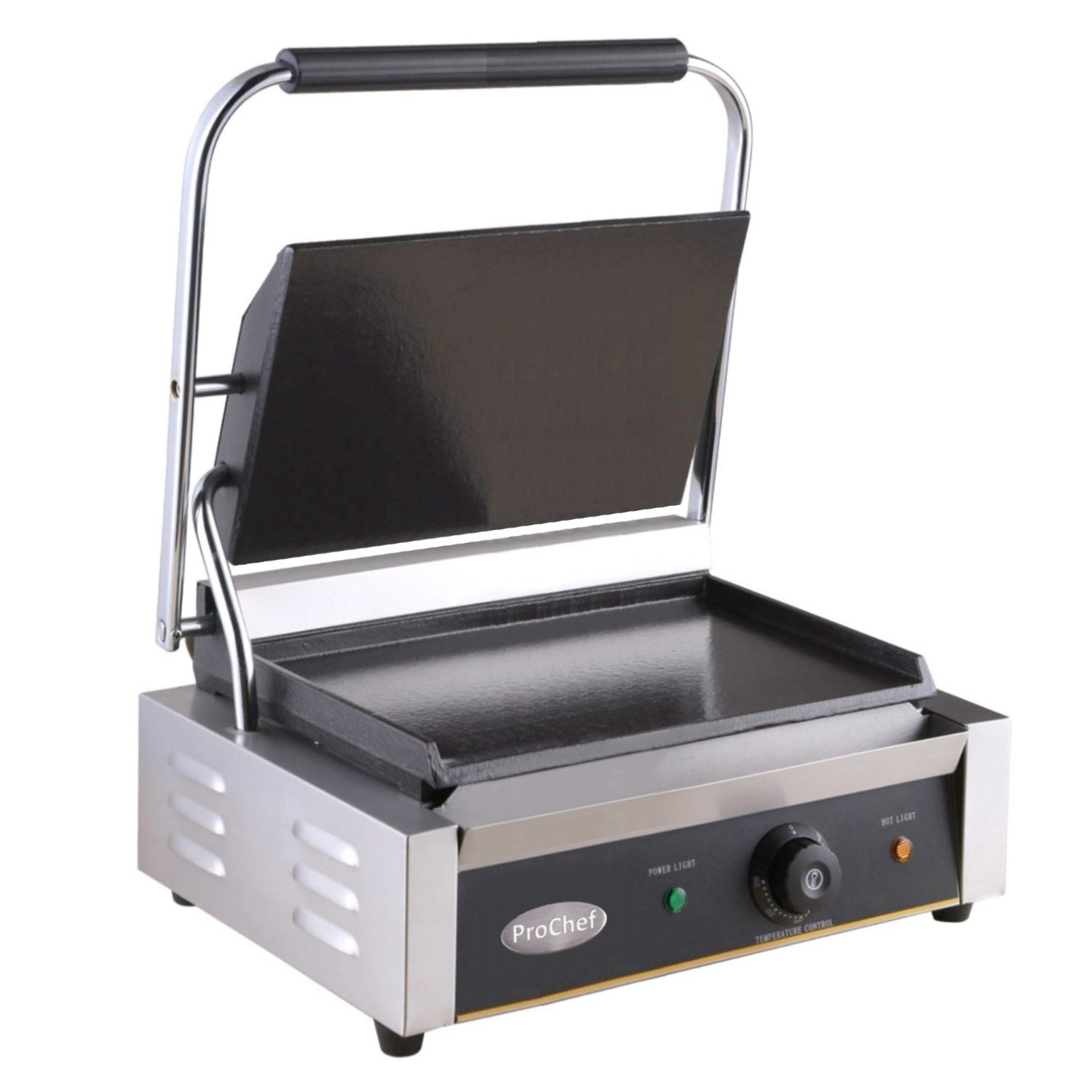 PLANCHA PROCHEF SANDWICHERA PANINI GRILL ACERO INOX. LISA 2200W