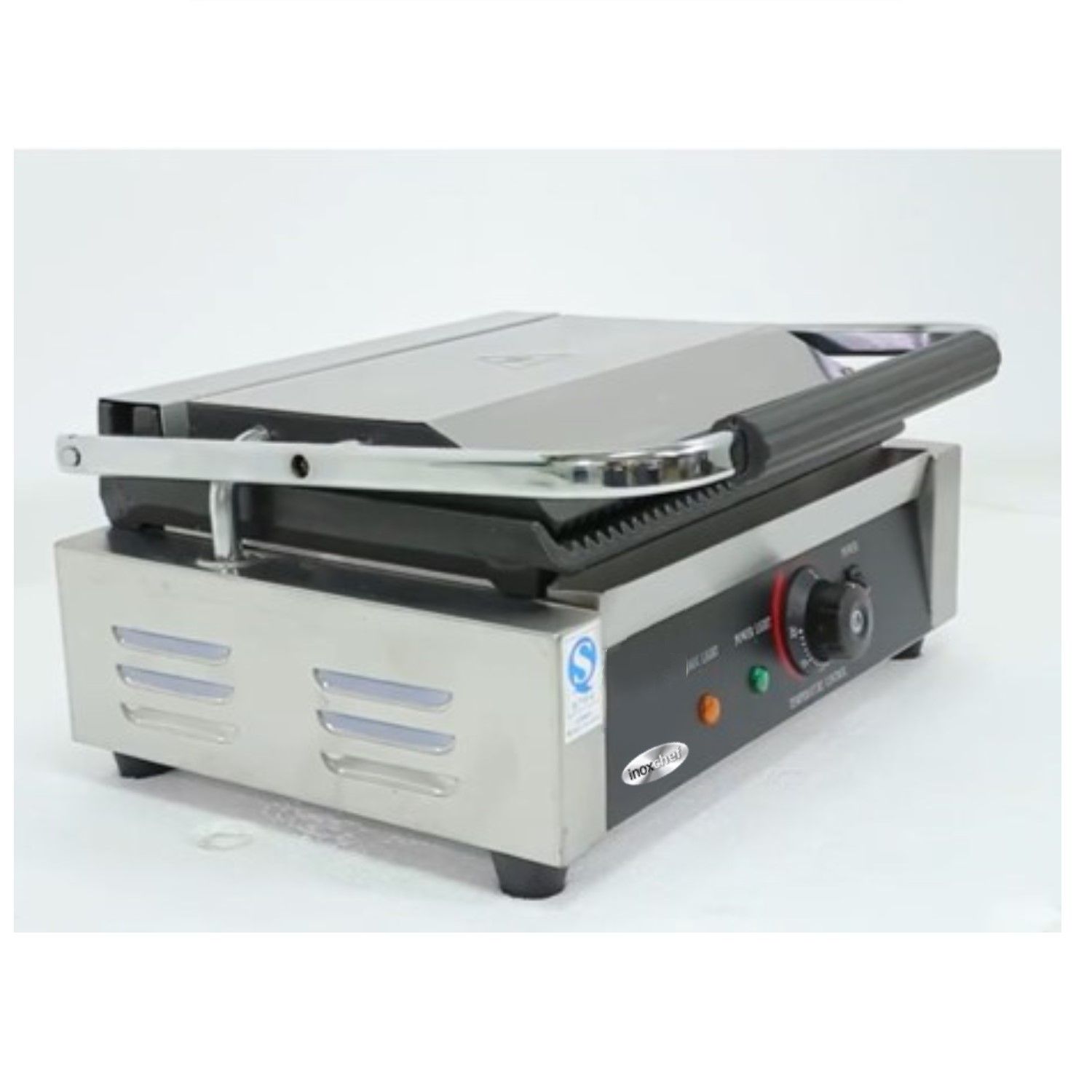PLANCHA PROCHEF SANDWICHERA PANINI GRILL ACERO INOX. LISA 2200W - 3