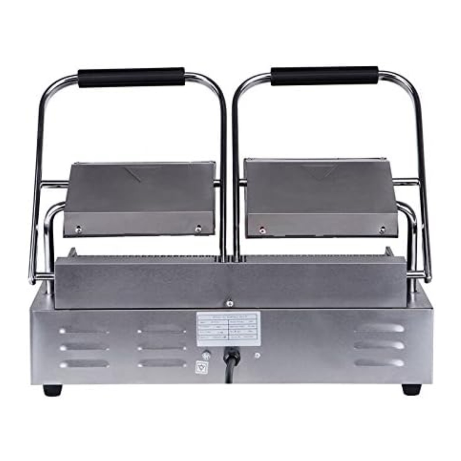 PLANCHA PROCHEF SANDWICHERA DOBLE PANINI GRILL ACERO INOX. 3600W - 5