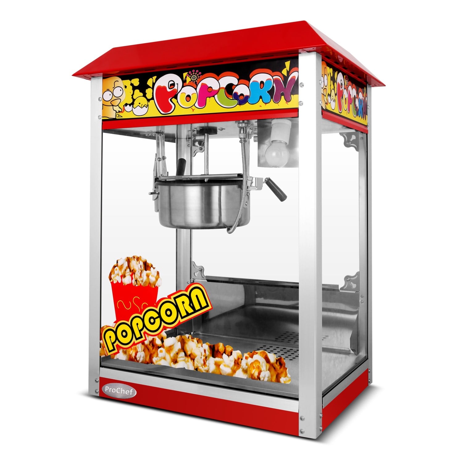 MAQUINA CABRITAS PROCHEF 802 1400 WATTS O POP CORN - 1