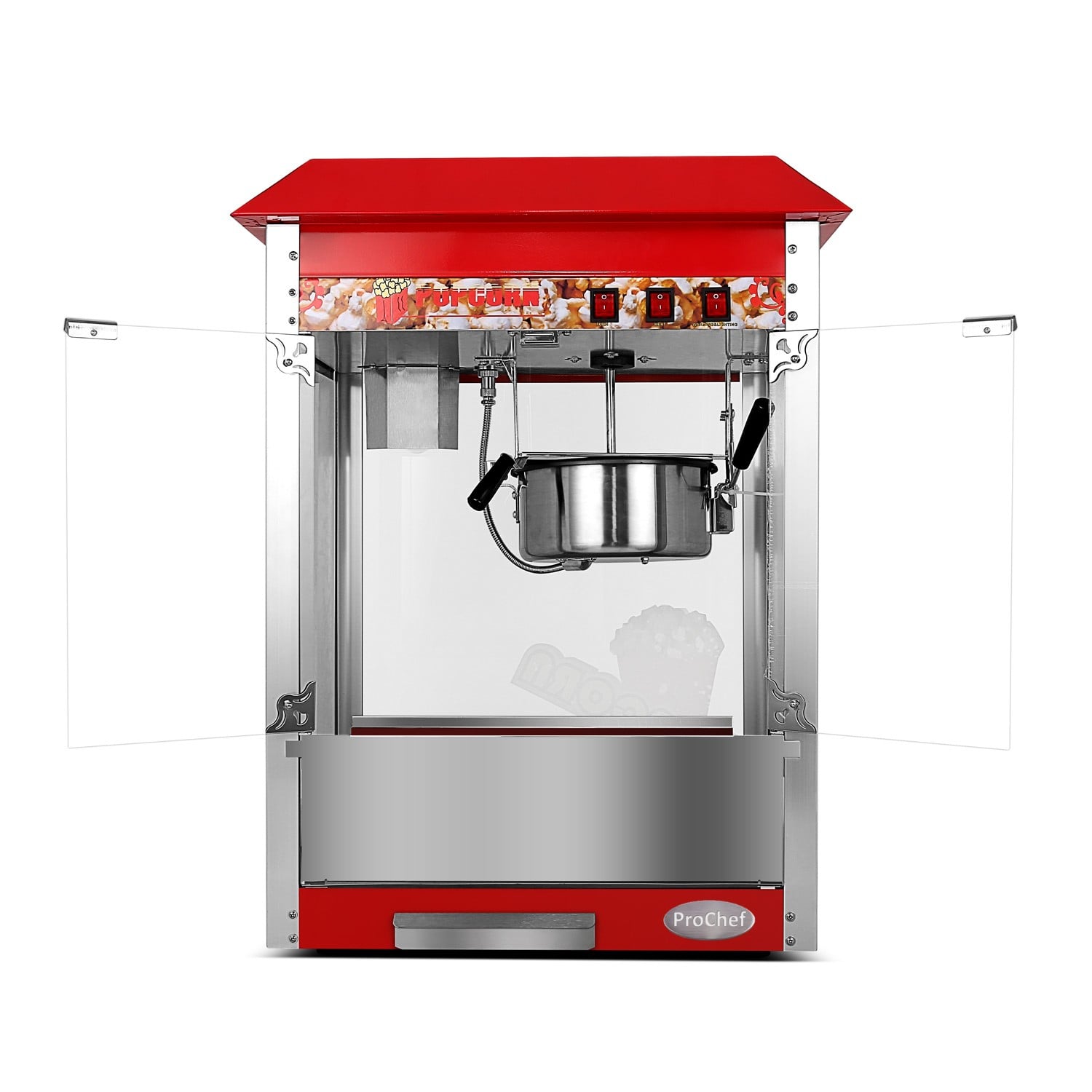MAQUINA CABRITAS PROCHEF 802 1400 WATTS O POP CORN - 3