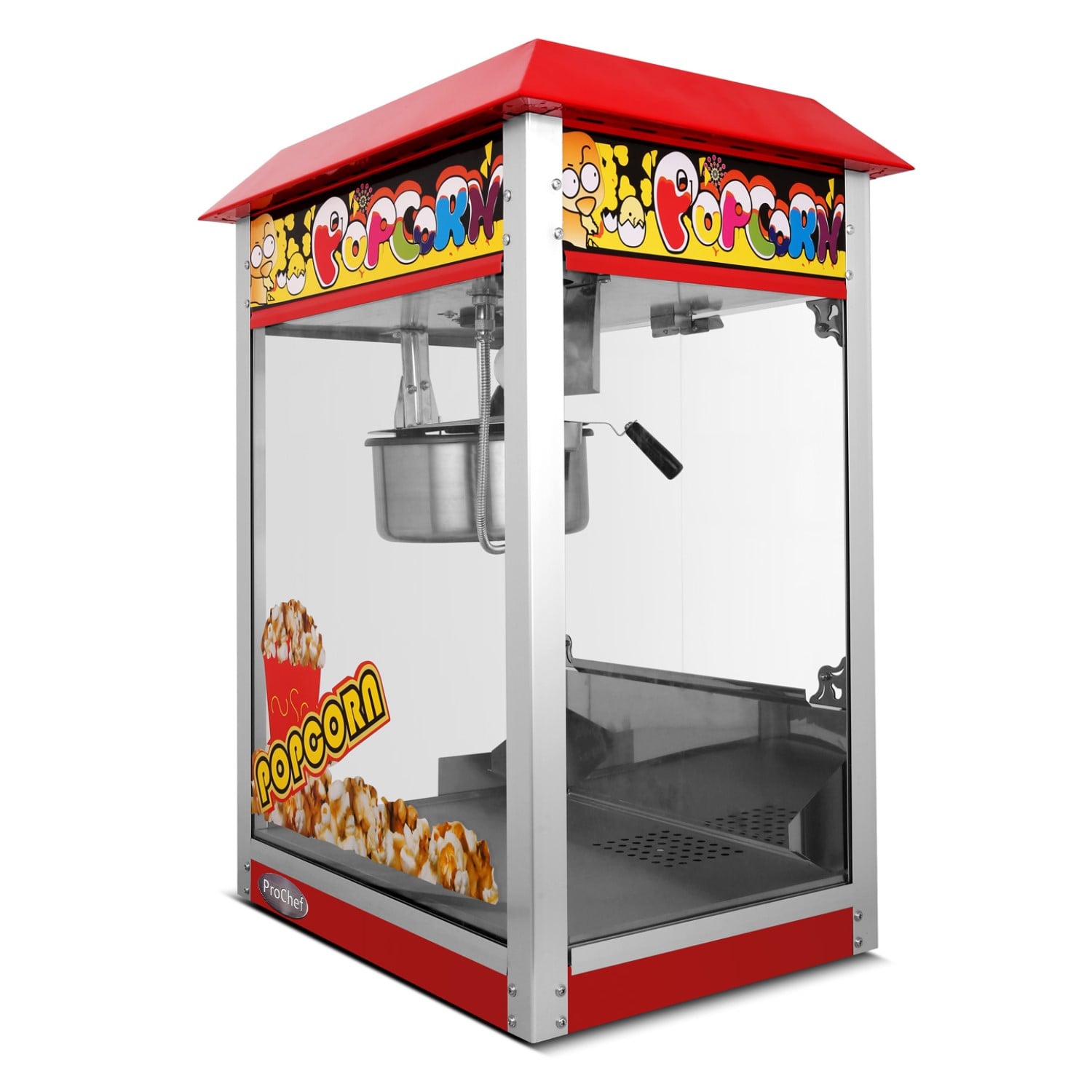 MAQUINA CABRITAS PROCHEF 802 1400 WATTS O POP CORN - 4