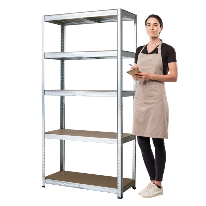 ESTANTE ACERO GALVANIZADO 90X40X180 CM. CAP 875 KG - 2