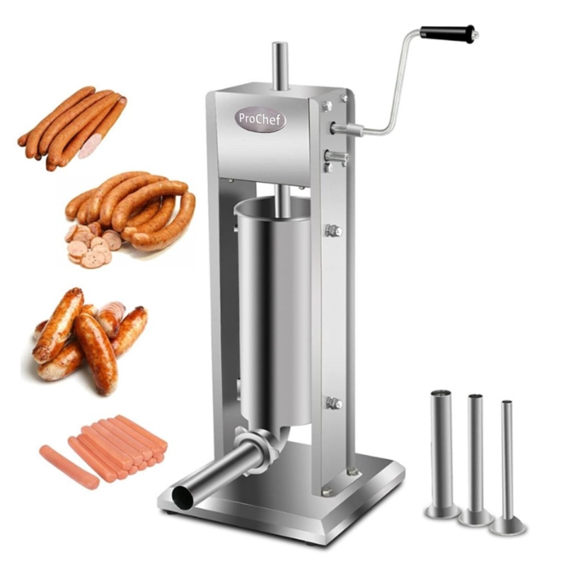 EMBUTIDORA VERTICAL 5 LITROS PROCHEF LINEA MANUAL - 4