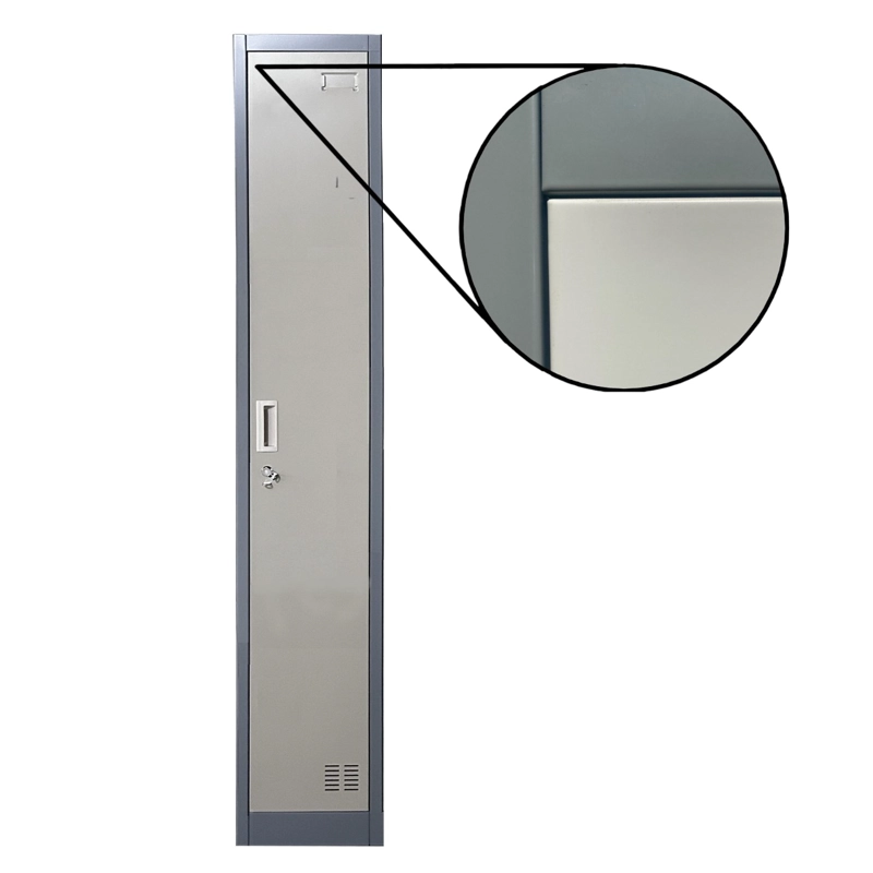 LOCKER PROCHEF ACERO 1 PUERTA GRIS CASILLERO METALICO 1 CUERPO - 5