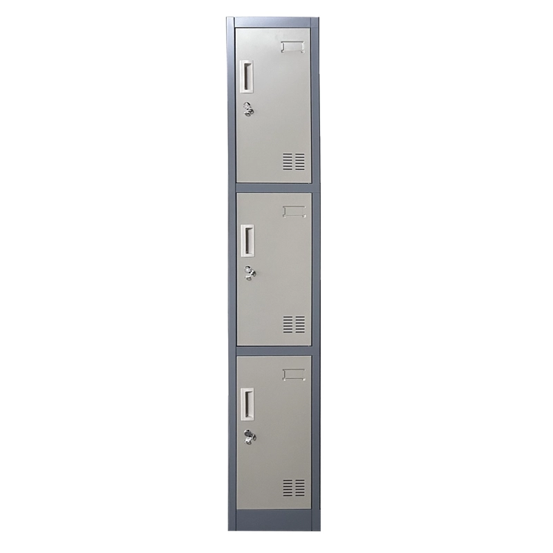 LOCKER CASILLERO METALICO 1 CUERPO 3 PUERTAS - 1