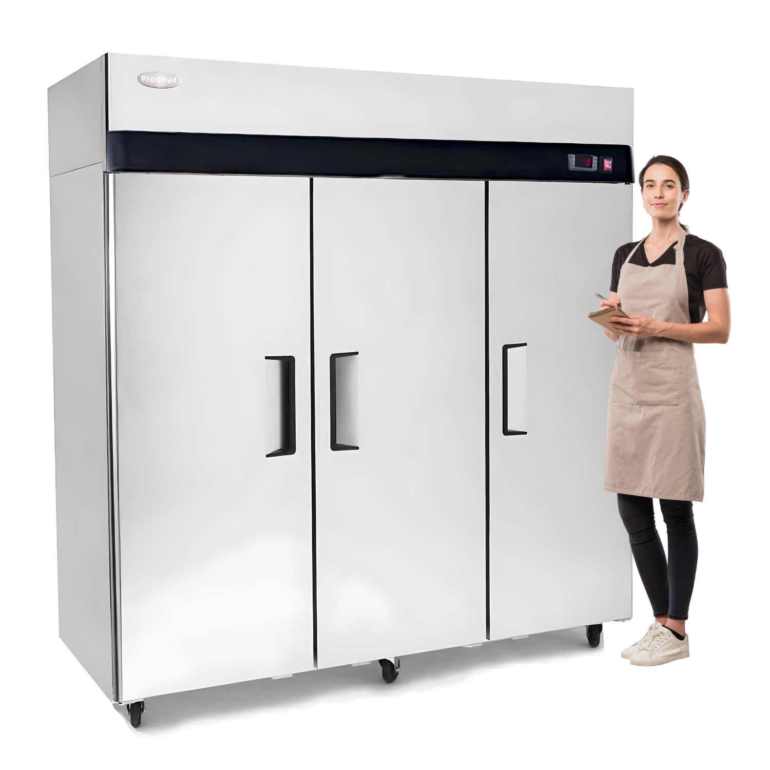 FREEZER INDUSTRIAL PROCHEF REFRIGERADOR DUAL 1380 LT. ACERO INOX. ESTÁTICO - 2
