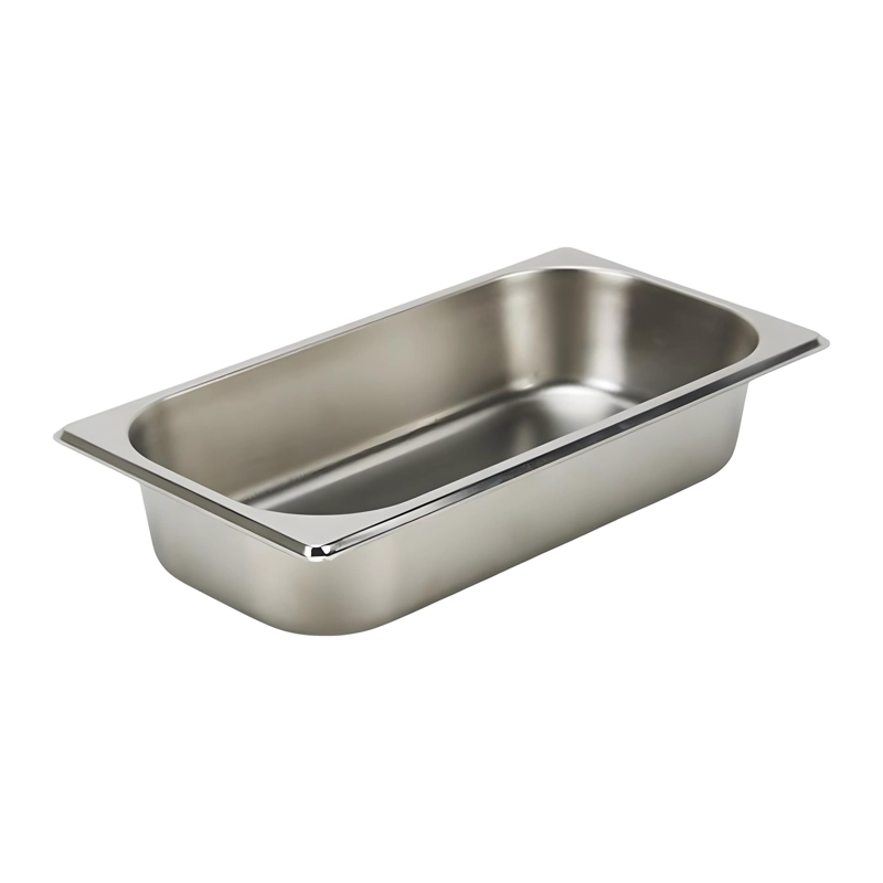DEPOSITO GASTRONOMICO GN 1/3 X 65 MM ACERO INOX. PACK 6 UN. - 2