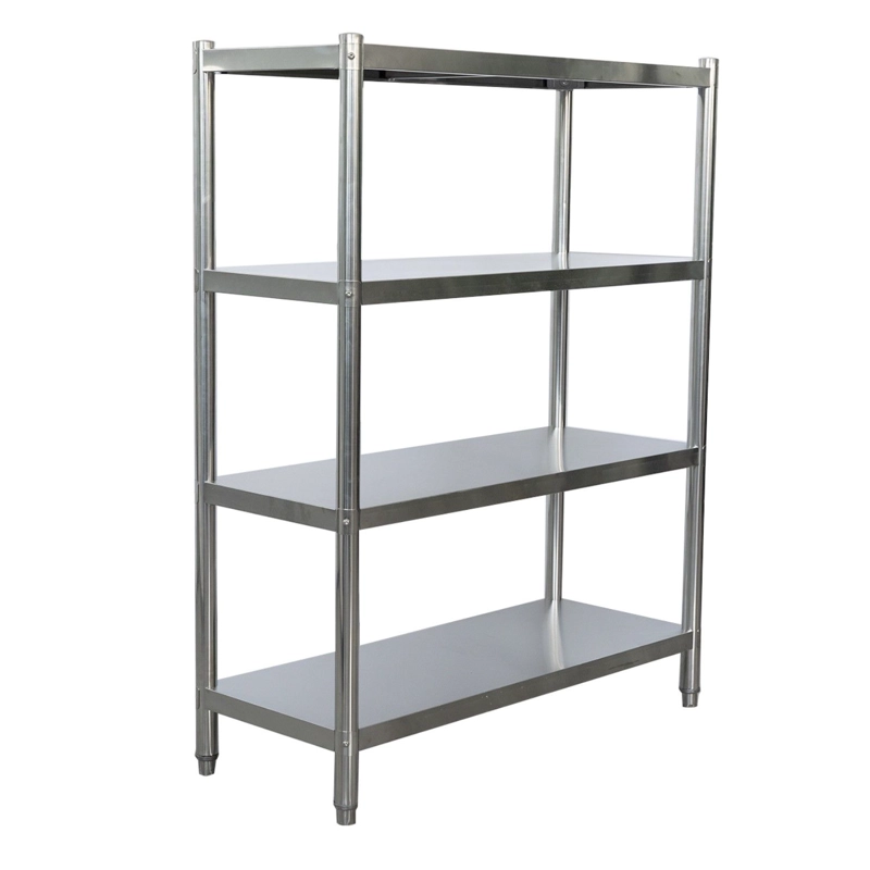 ESTANTE 4 BANDEJAS LISAS 120X50X180 CM. ACERO INOX - 3