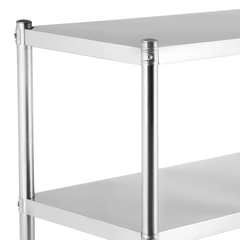 ESTANTE 4 BANDEJAS LISAS 120X50X180 CM. ACERO INOX - 5