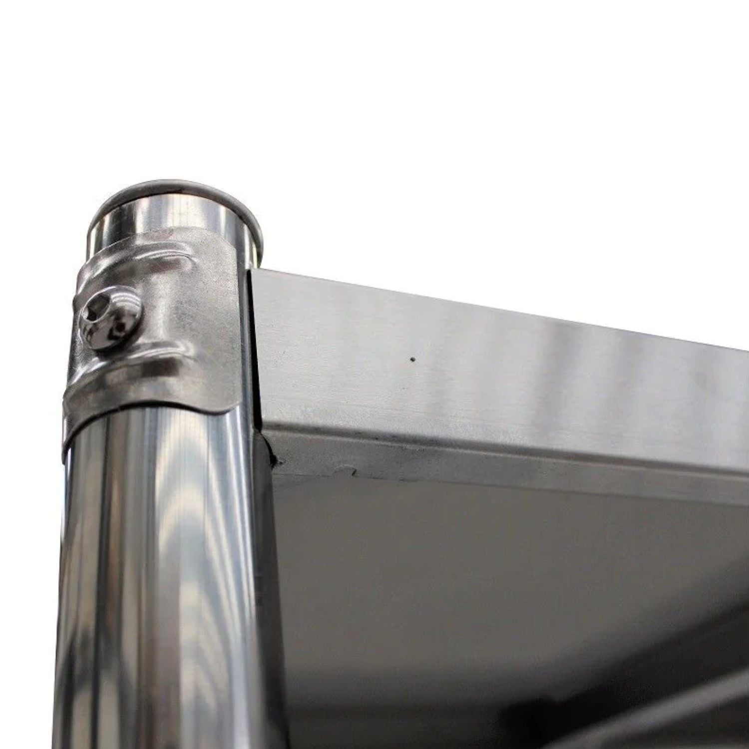 ESTANTE 4 BANDEJAS LISAS 120X50X180 CM. ACERO INOX - 6