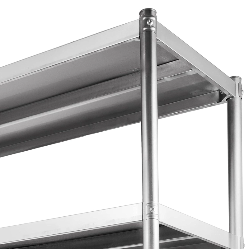 ESTANTE 4 BANDEJAS LISAS 120X50X180 CM. ACERO INOX - 7