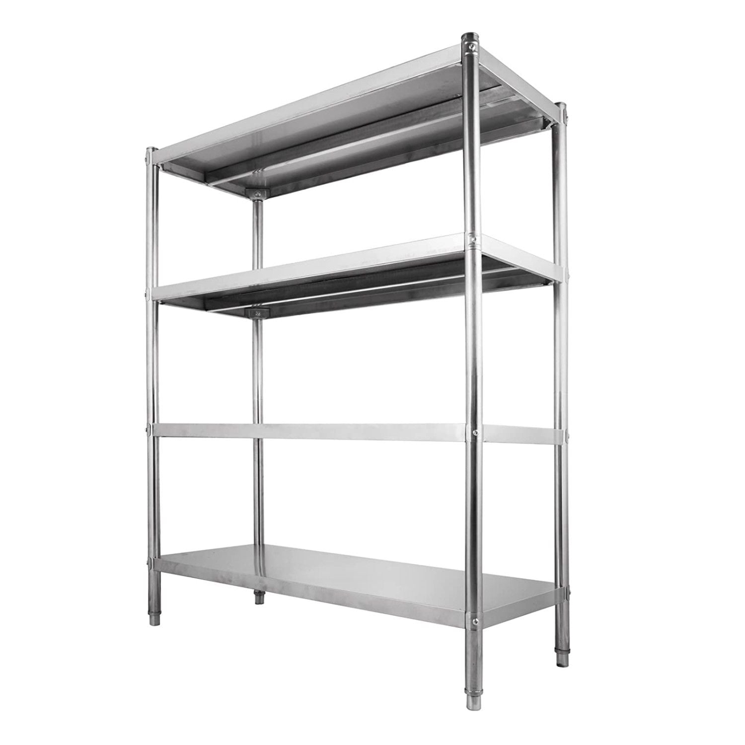 ESTANTE 4 BANDEJAS LISAS 120X50X180 CM. ACERO INOX - 8