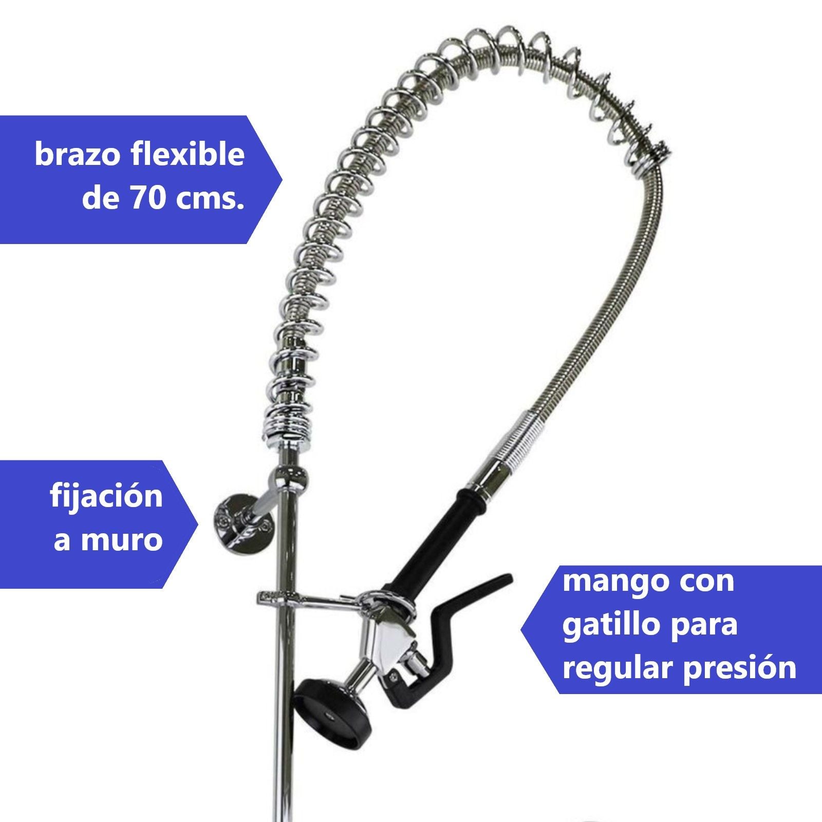 LLAVE PROCHEF PRE LAVADO PRE WASH COMBINACIÓN ALTA PRESION - 4