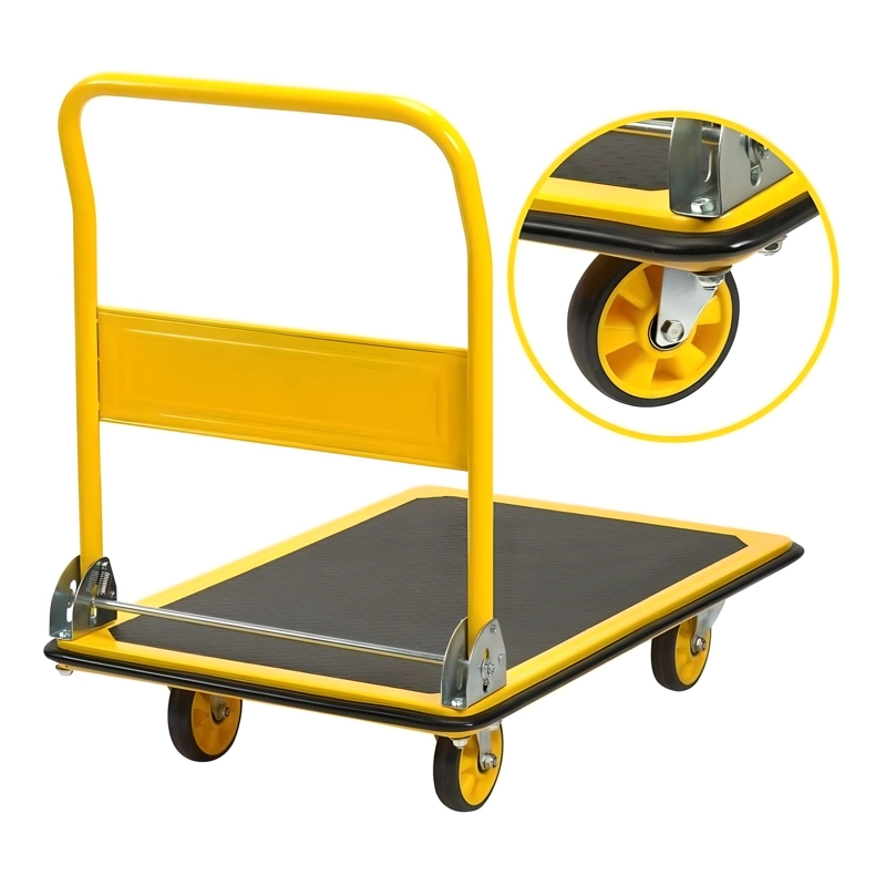 CARRO DE ACERO PARA 150 KG. PLEGABLE. 63X47 CM. - 6