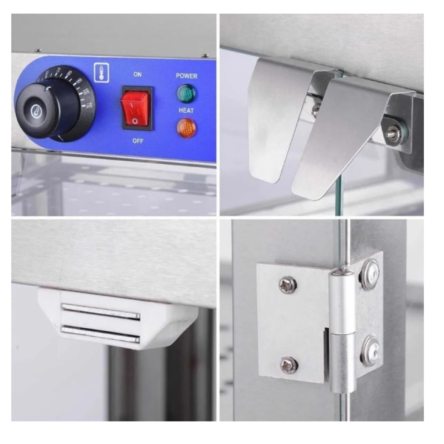 VITRINA PROCHEF MANTENEDORA CALOR HASTA 85°C - 6
