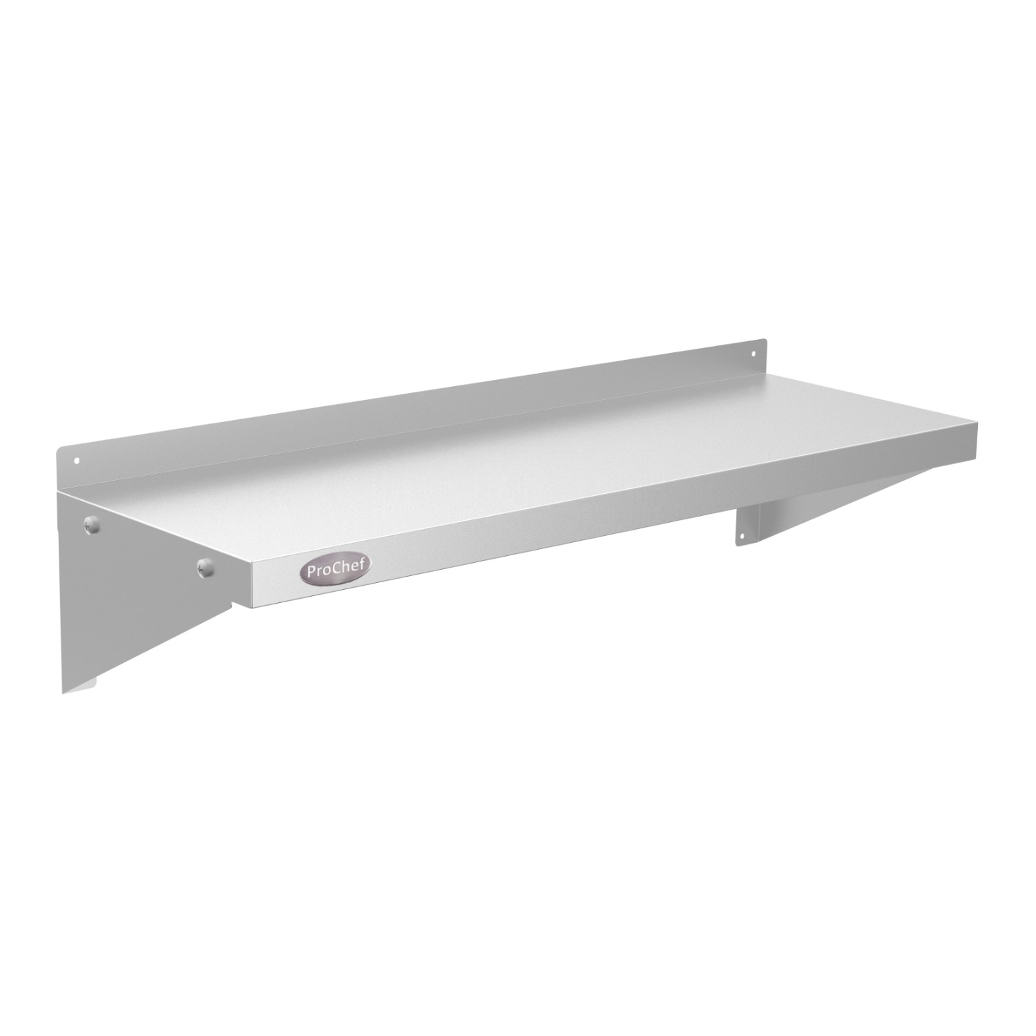 REPISA MURAL LISA 120X30 CM ACERO INOXIDABLE WS-1200 - 2