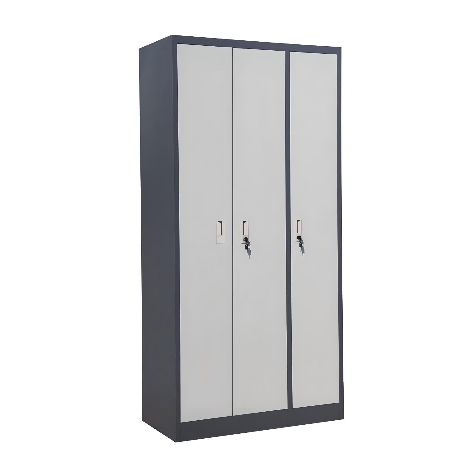 ARMARIO PROCHEF 90X40X185 CM 7 ESPACIOS 2 CUERPOS 3 PUERTAS ACERO - 2