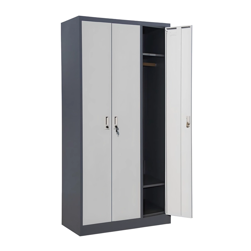 ARMARIO PROCHEF 90X40X185 CM 7 ESPACIOS 2 CUERPOS 3 PUERTAS ACERO - 3