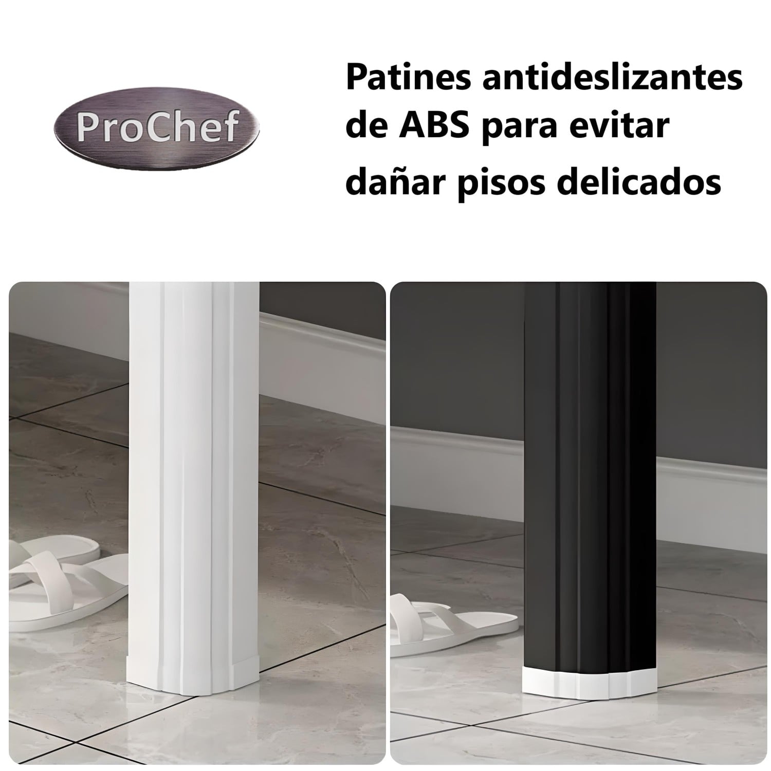 CAMAROTE PROCHEF ACERO 1 PLAZA BLANCO 90X200 CM - 4