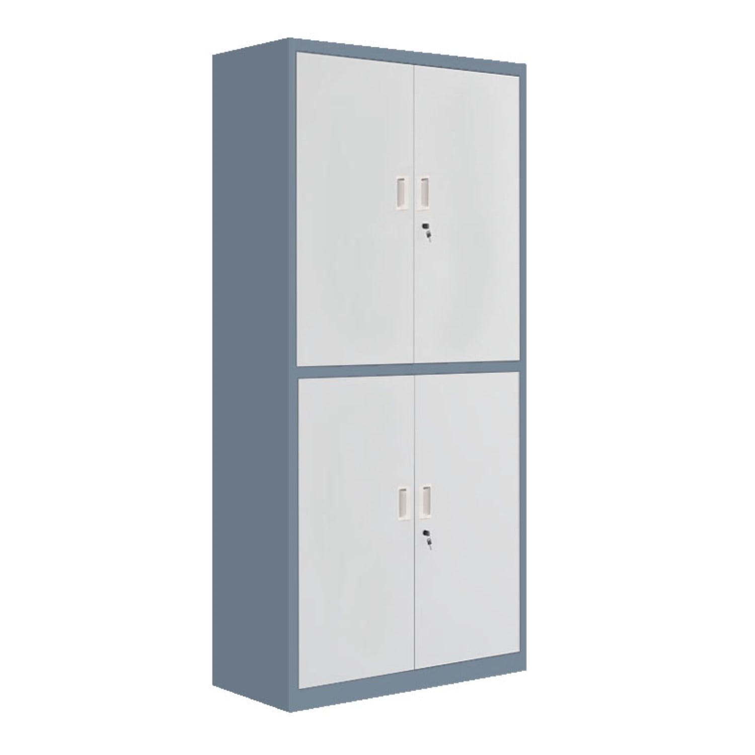 ARMARIO PROCHEF 90X40X185 CM 2 CUERPOS 4 PUERTAS 3 BANDEJAS ACERO - 1