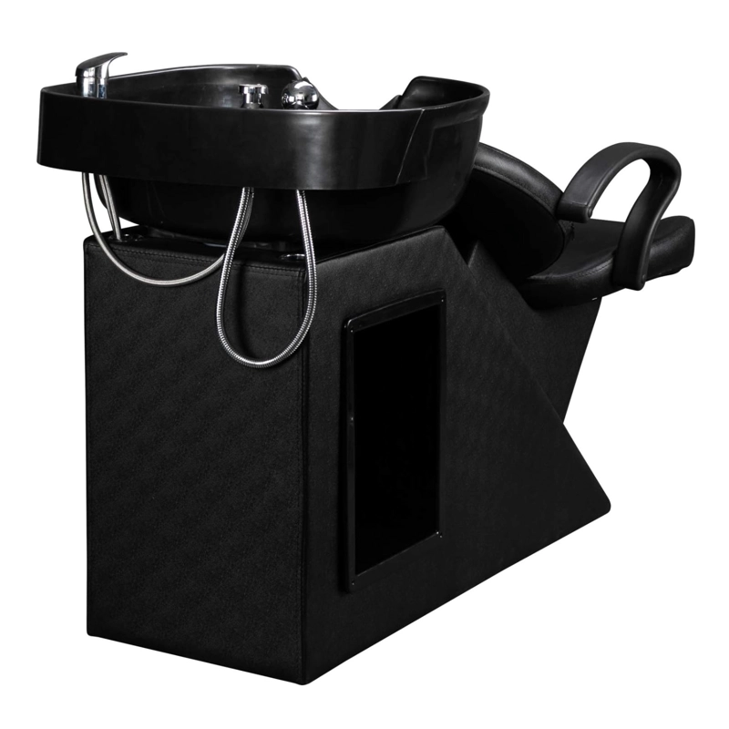 SILLON LAVAPELO NEGRO CON GRIFERIA BLACK EDITION - 3