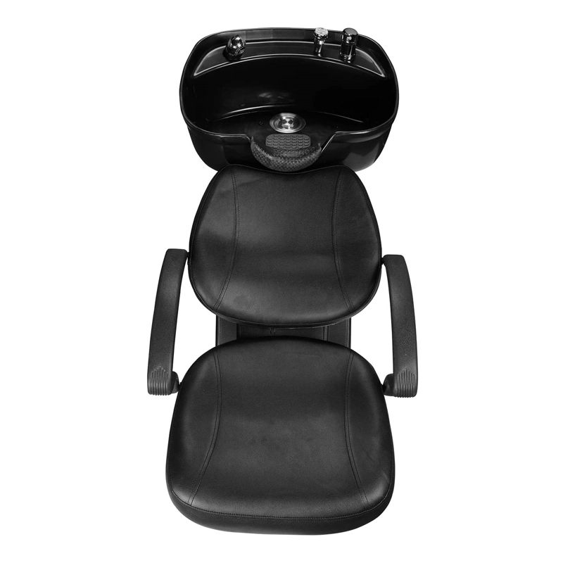 SILLON LAVAPELO NEGRO CON GRIFERIA BLACK EDITION - 5