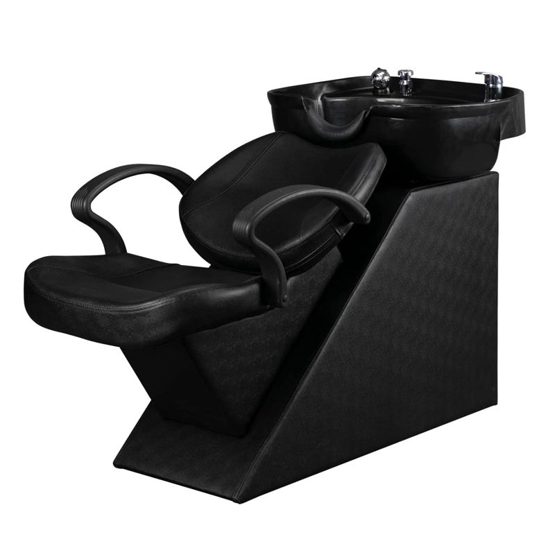 SILLON LAVAPELO NEGRO CON GRIFERIA BLACK EDITION - 9