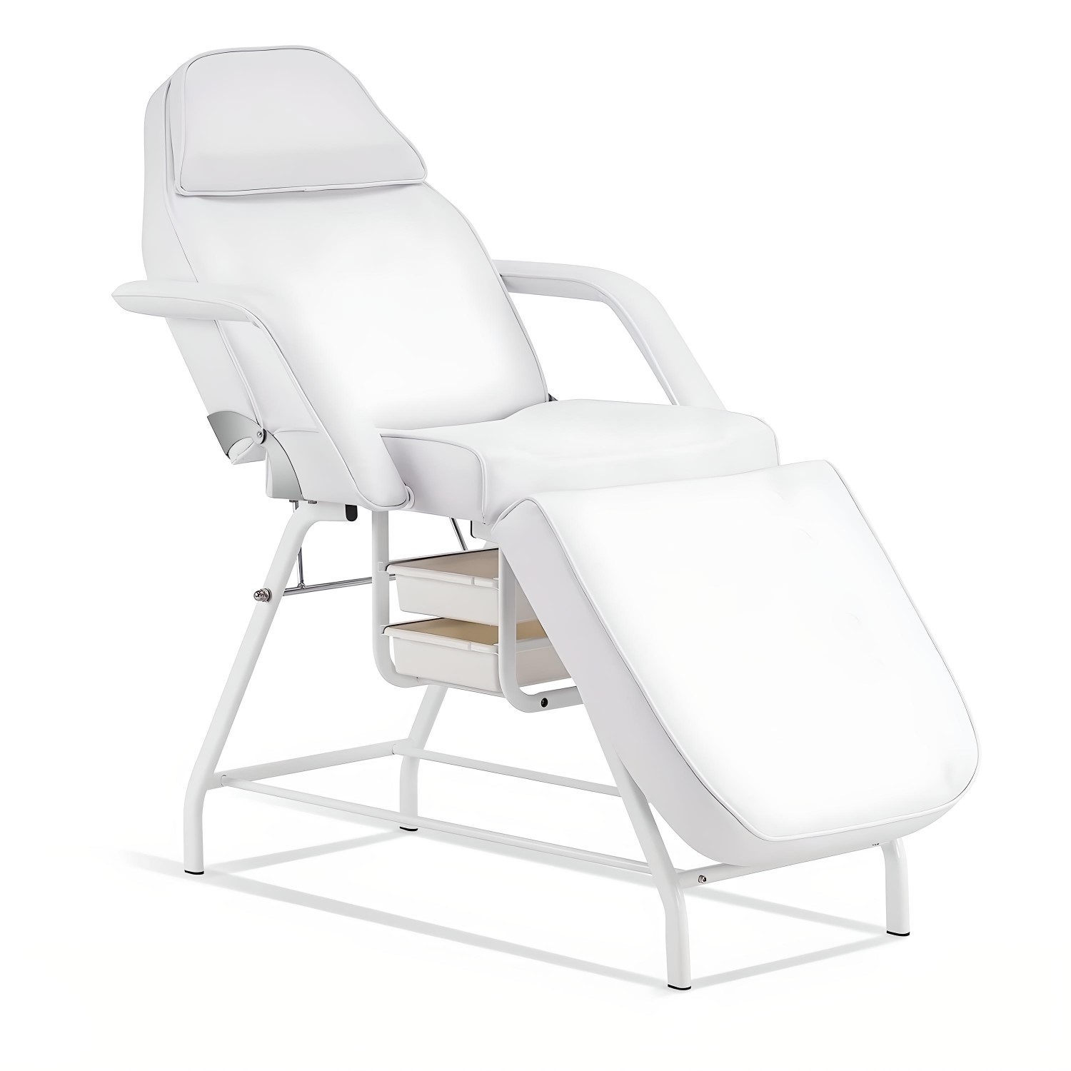 CAMILLA DE MASAJE PROCHEF 60 CM X 29 CM RECLINABLE CON BANDEJAS INFERIORES - 1