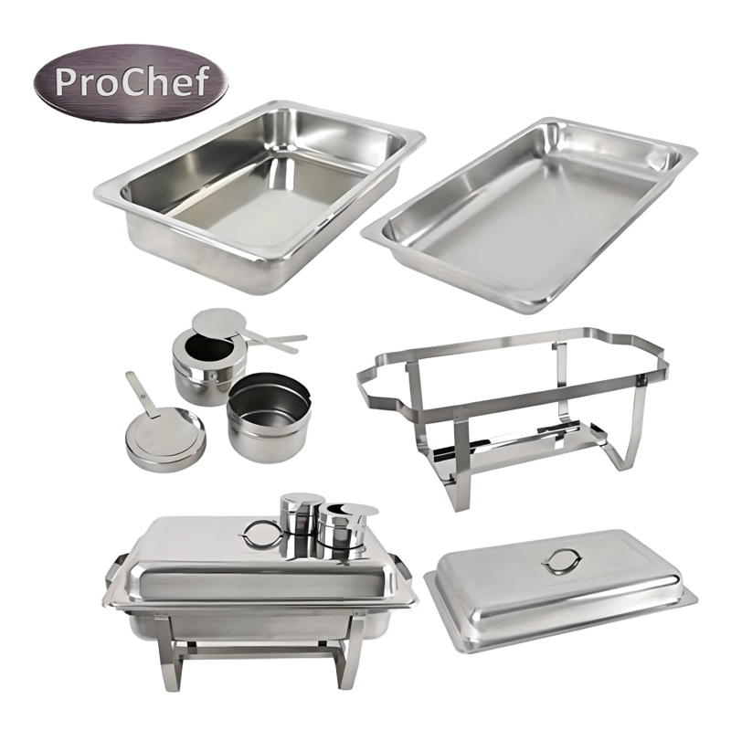CHAFER ACERO INOXIDABLE 9 LITROS GN 1/1 - 6
