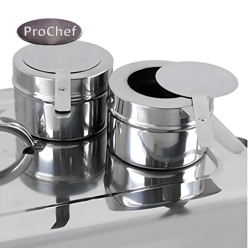CHAFER ACERO INOXIDABLE 9 LITROS GN 1/1 - 7