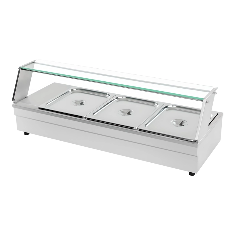 VITRINA PROCHEF CALOR BAÑO MARIA SOBREMESA 3 X GN 1/2 - 2