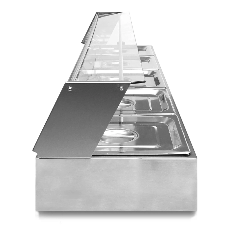 VITRINA PROCHEF CALOR BAÑO MARIA SOBREMESA 3 X GN 1/2 - 4