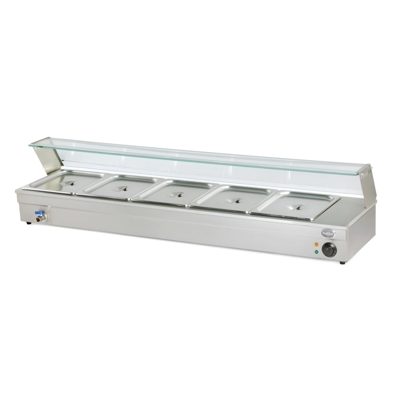 VITRINA PROCHEF CALOR BAÑO MARIA SOBREMESA 5 X GN 1/2 - 1