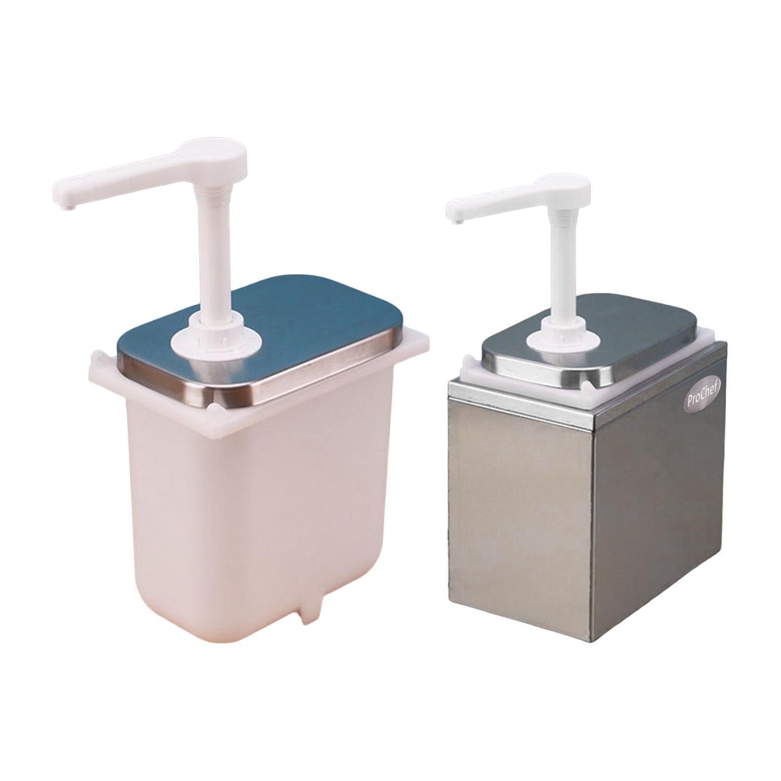 DISPENSADOR DE SALSA PROCHEF 1X2 LT. ACERO INOXIDABLE - 4