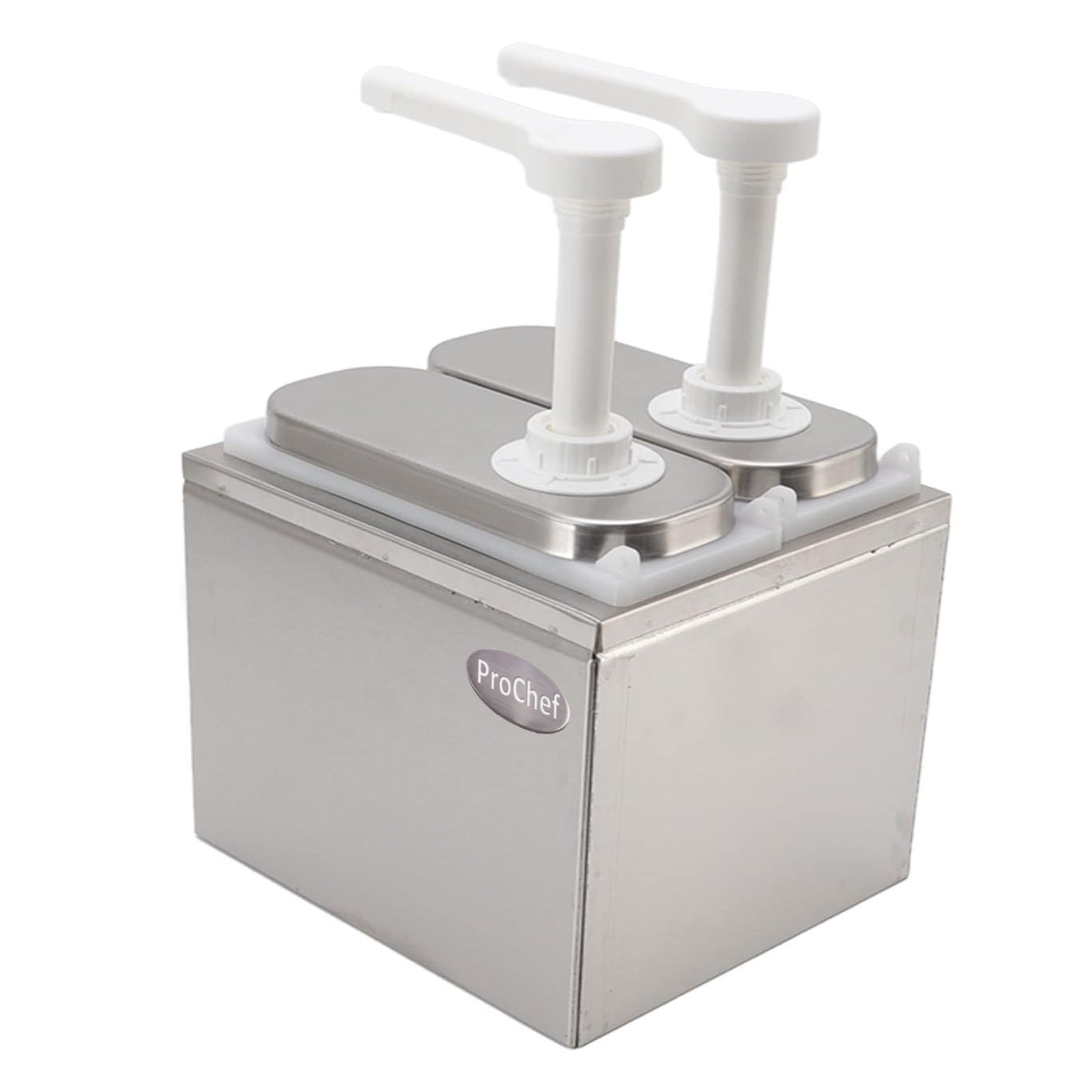 DISPENSADOR DE SALSA PROCHEF 2X2 LT. ACERO INOXIDABLE - 2