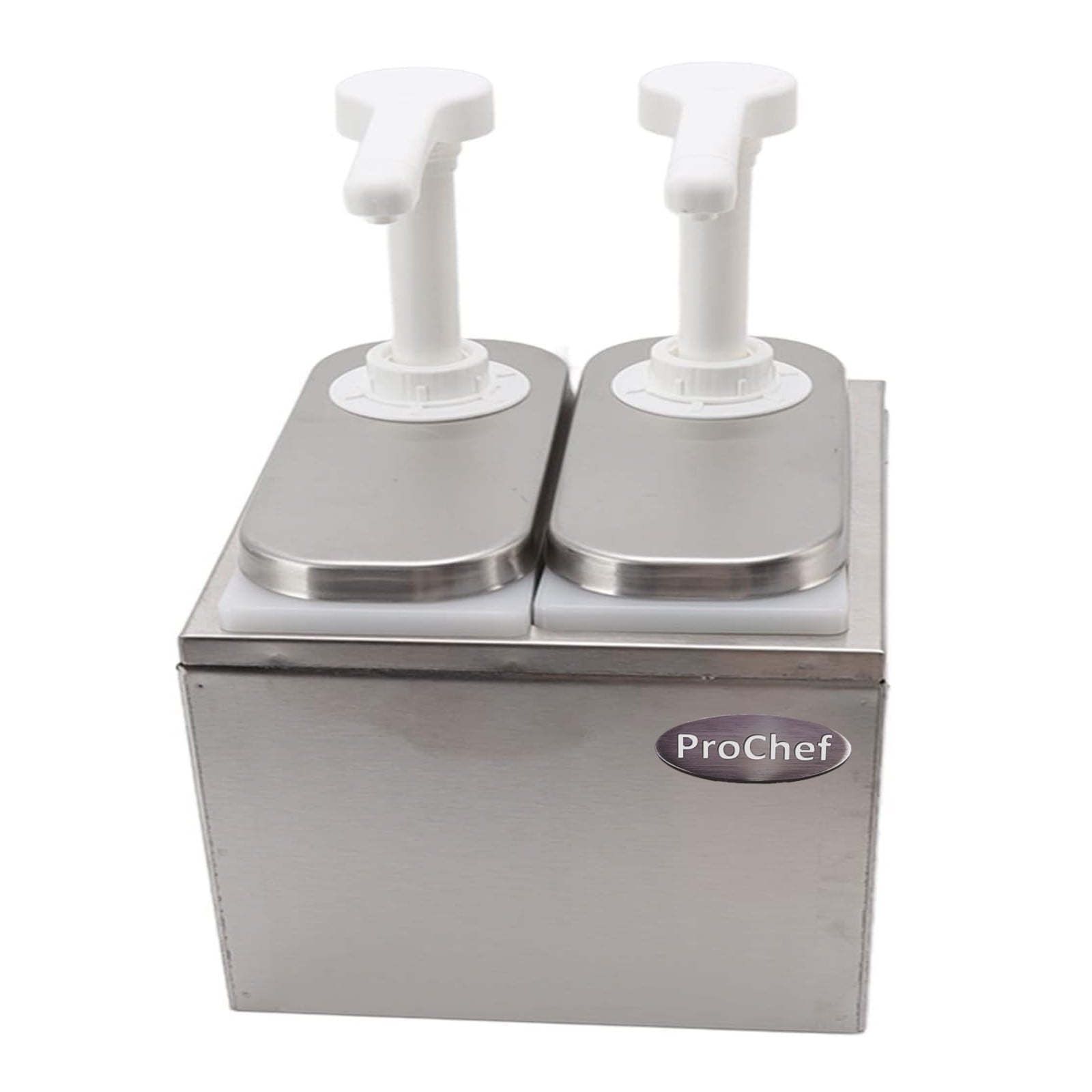 DISPENSADOR DE SALSA PROCHEF 2X2 LT. ACERO INOXIDABLE - 3
