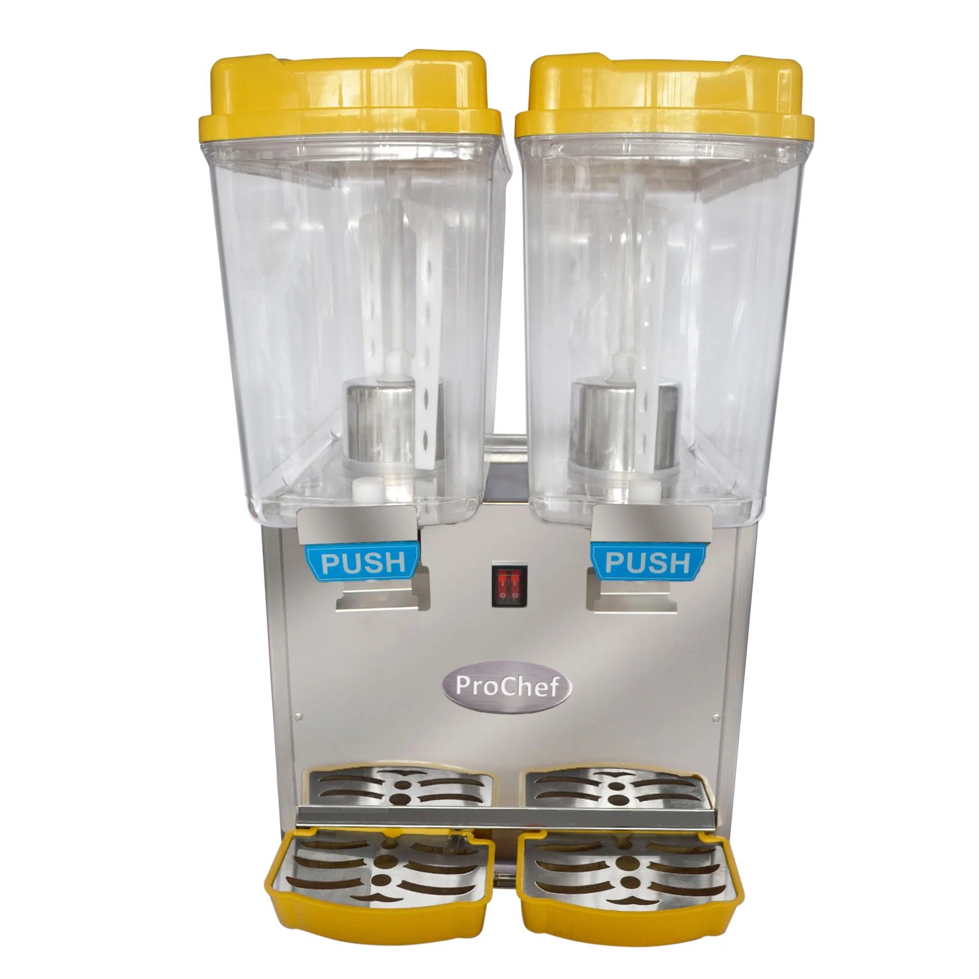 PROCHEF DISPENSADOR DE JUGO 2X15 LITROS ACERO INOXIDABLE - 2