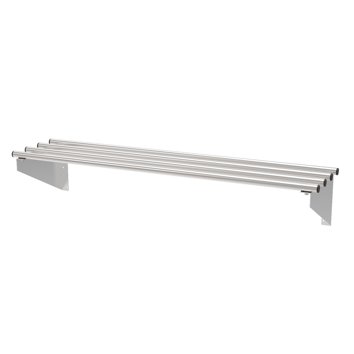 REPISA TUBULAR PROCHEF 120X30 CM PASA BANDEJAS ACERO INOXIDABLE - 1