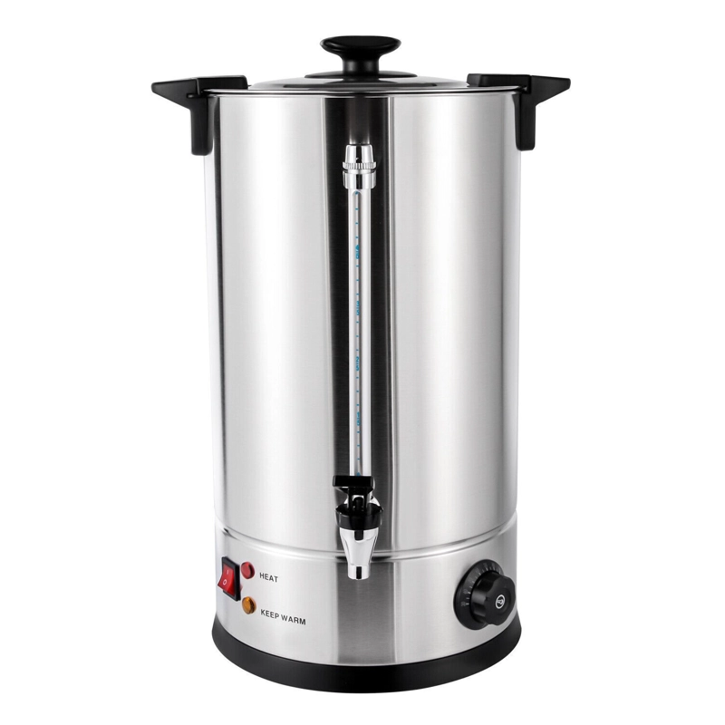 HERVIDOR INDUSTRIAL 15 LT. DOBLE CAPA ACERO INOX. - 1