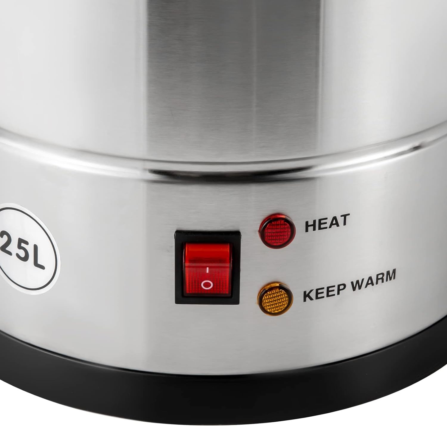 HERVIDOR INDUSTRIAL 25 LT. DOBLE CAPA ACERO INOX. - 5