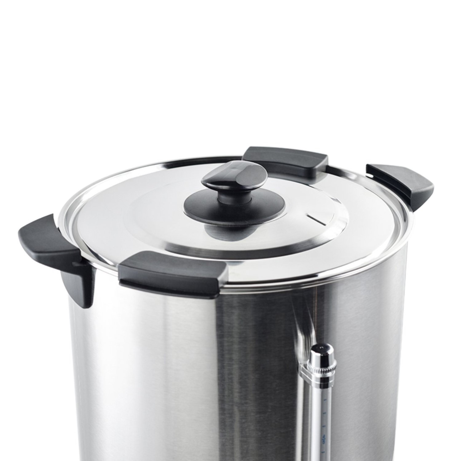 HERVIDOR INDUSTRIAL 25 LT. DOBLE CAPA ACERO INOX. - 9