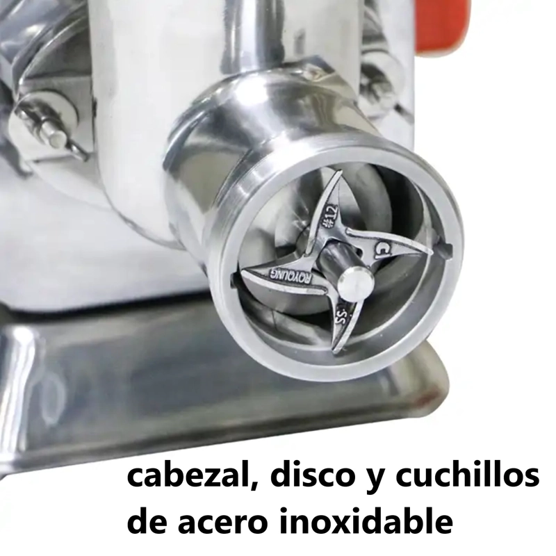 MOLEDORA CARNE PROCHEF 120 KG/HORA 1100 WATTS SEMI CONGELADOS - 6
