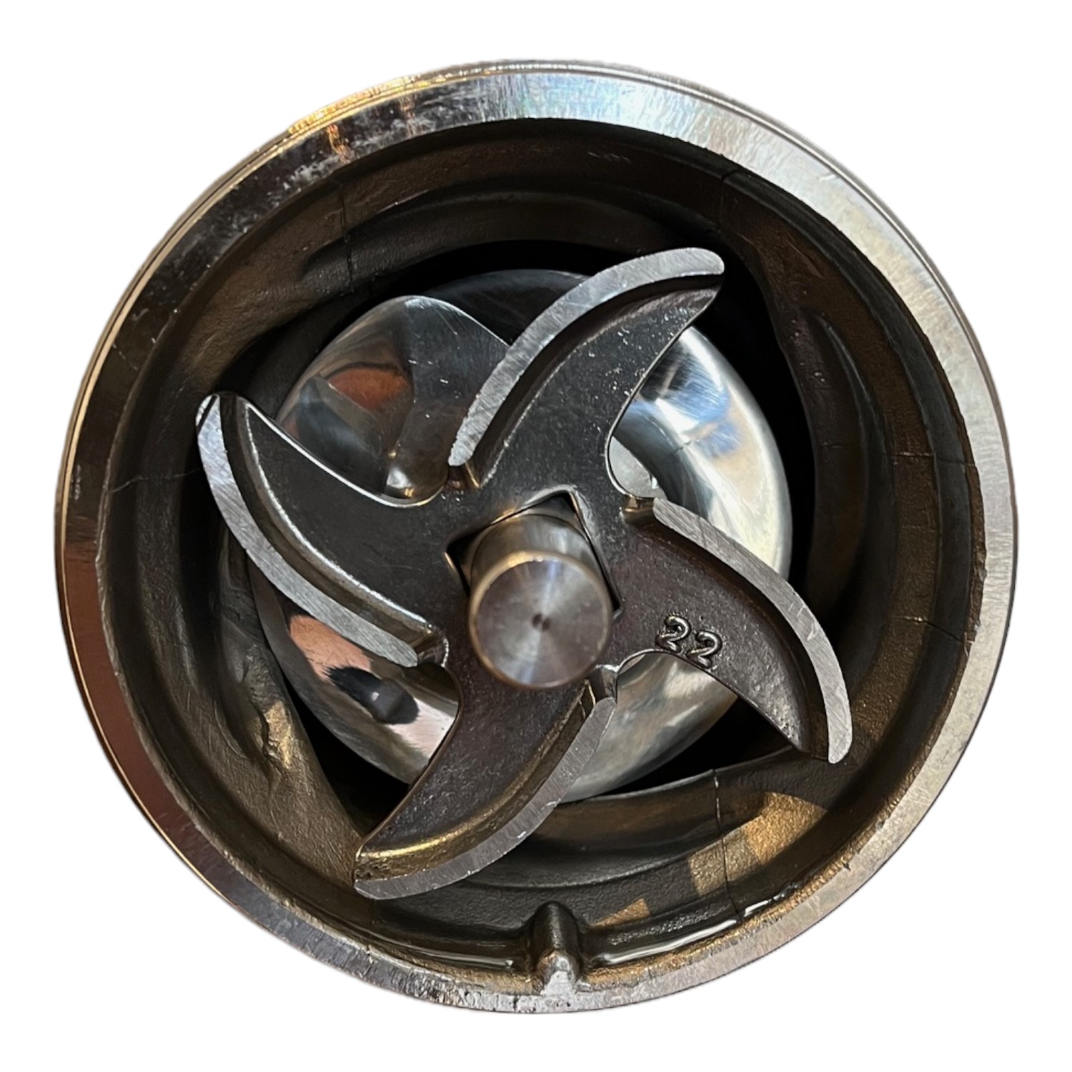 MOLEDORA CARNE PROCHEF 220 KG/HORA ACERO INOXIDABLE 900 WATTS INDUSTRIALREVERSA - 7