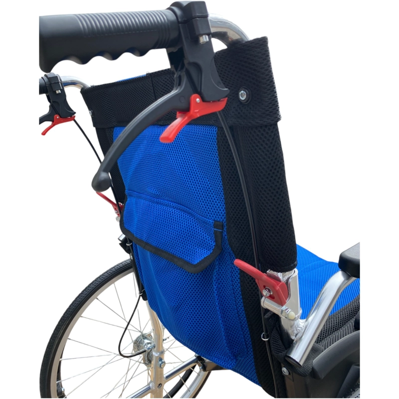 SILLA PROCHEF RUEDAS ALUMINIO ULTRA LIVIANO ARO 20 AZUL - 7