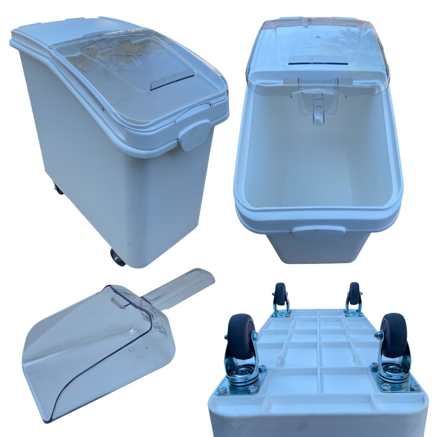 CARRO CONTENEDOR PROCHEF 102 L RECIPIENTE INGREDIENTES CAPACIDAD - 3