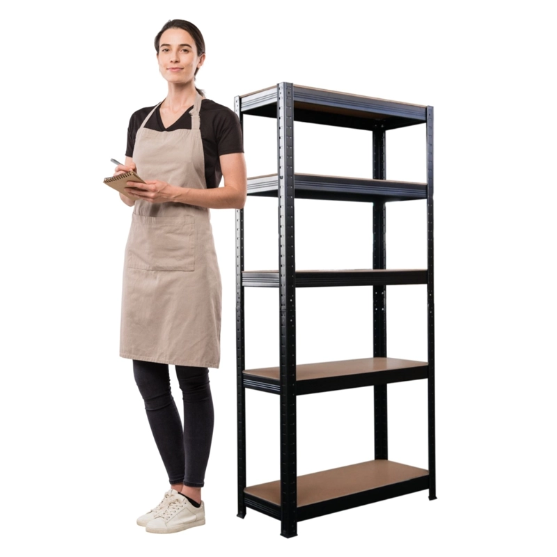 ESTANTE 70X30X150 CM ACERO PINTADO 5 BAND. 750 KG - 2