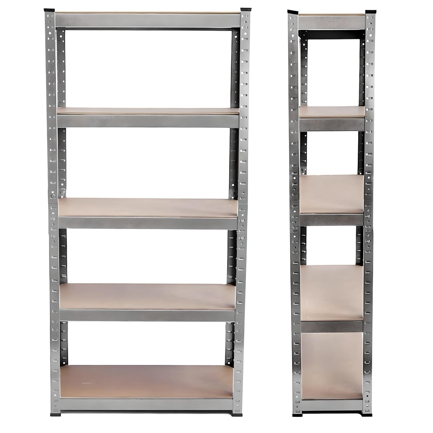 ESTANTE 70X30X150 CM. ACERO GALVANIZADO CAP 750 KG - 3