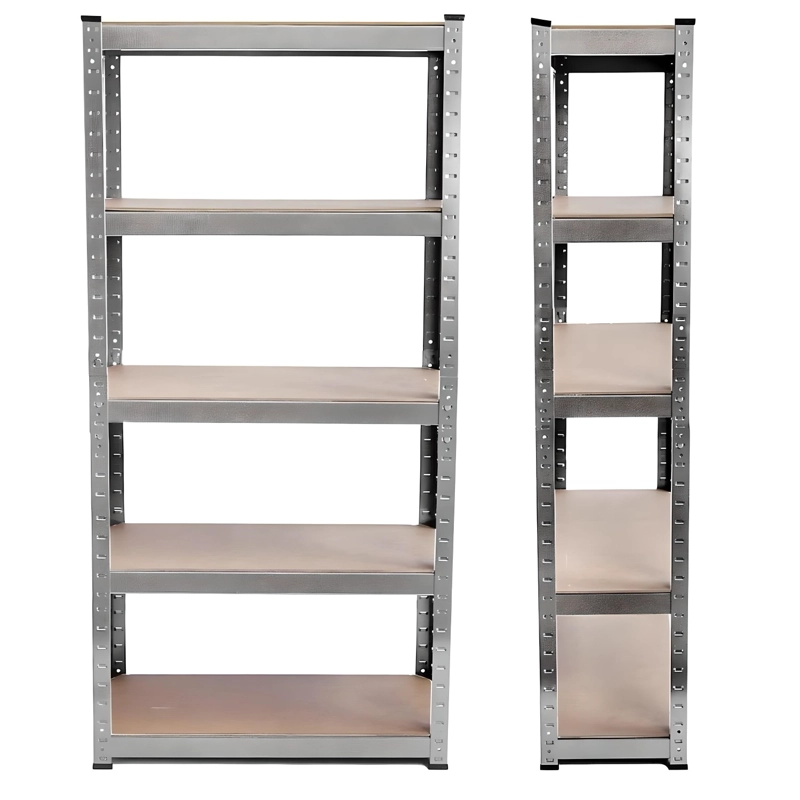 ESTANTE 90X40X180 CM. ACERO GALVANIZADO CAP 875 KG - 4